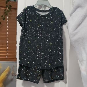 Kids Colorul Print Clothing Set